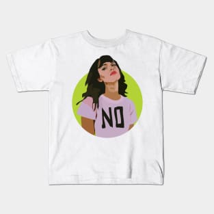 No - Feminist Design Kids T-Shirt